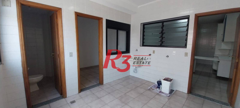 Imagem Apartamento com 3 Quartos para Alugar, 183 m² em Boqueirão - Santos