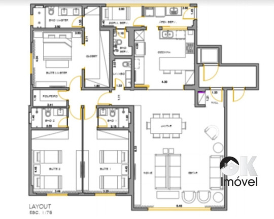 Imagem Apartamento com 3 Quartos à Venda, 175 m² em Jardim Paulista - São Paulo
