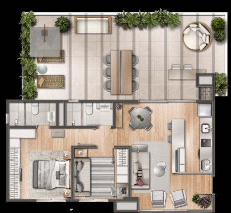 Imagem Apartamento com 2 Quartos à Venda, 157 m² em Menino Deus - Porto Alegre Imagem Apartamento com 2 Quartos à Venda, 157 m² em Menino Deus - Porto Alegre
