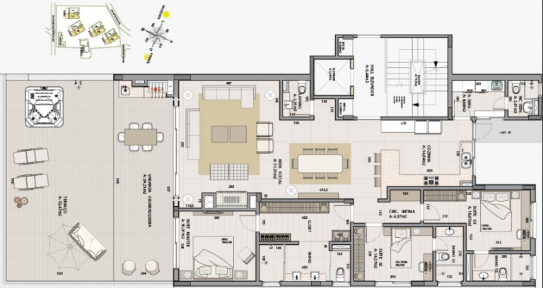 Imagem Apartamento com 3 Quartos à Venda, 389 m² em Tristeza - Porto Alegre Imagem Apartamento com 3 Quartos à Venda, 389 m² em Tristeza - Porto Alegre