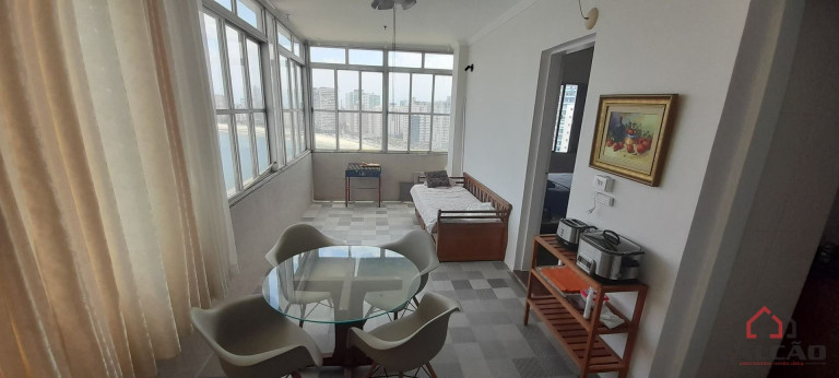 Imagem Apartamento com 1 Quarto à Venda, 100 m² em Itararé - São Vicente Imagem Apartamento com 1 Quarto à Venda, 100 m² em Itararé - São Vicente