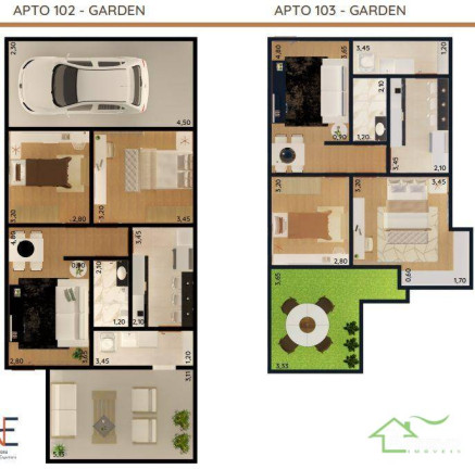 Imagem Apartamento com 2 Quartos à Venda, em Recanto Da Mata - Juiz De Fora Imagem Apartamento com 2 Quartos à Venda, em Recanto Da Mata - Juiz De Fora