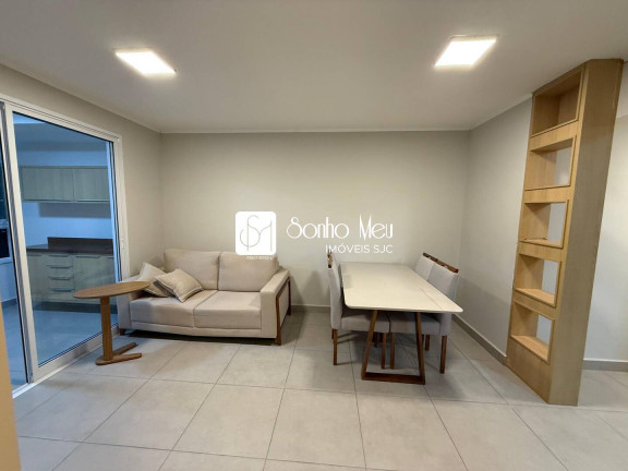 Apartamento com 1 Quarto para Alugar, 48 m² em Parque Residencial Aquarius - São José Dos Campos