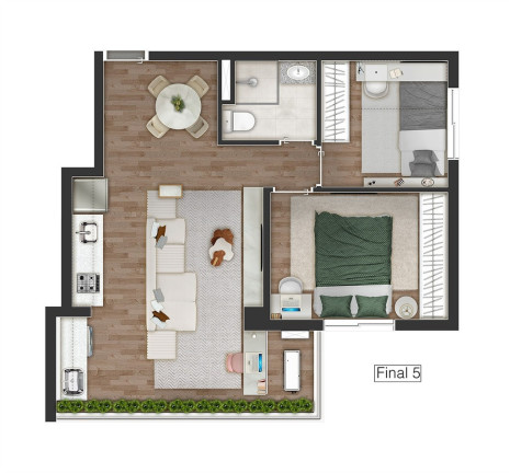 Imagem Apartamento com 2 Quartos à Venda, 50 m² em Vila Mariana - São Paulo Imagem Apartamento com 2 Quartos à Venda, 50 m² em Vila Mariana - São Paulo
