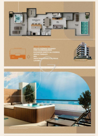 Imagem Apartamento com 3 Quartos à Venda, 95 m² em Caravelas - Matinhos