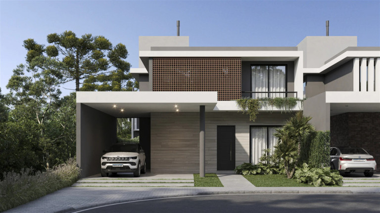 Imagem Casa de Condomínio com 3 Quartos à Venda, 281 m² em Santa Felicidade - Curitiba