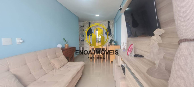 Apartamento com 2 Quartos à Venda, 61 m² em Ocian - Praia Grande