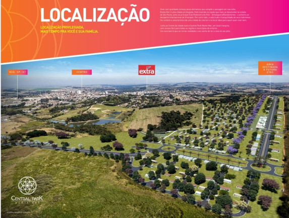 Imagem Terreno à Venda, 160 m² em Central Park - Monte Mor Imagem Terreno à Venda, 160 m² em Central Park - Monte Mor