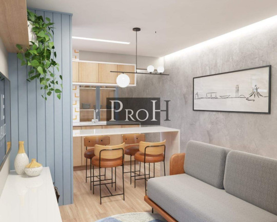 Apartamento com 2 Quartos à Venda, 51 m² em Campestre - Santo André