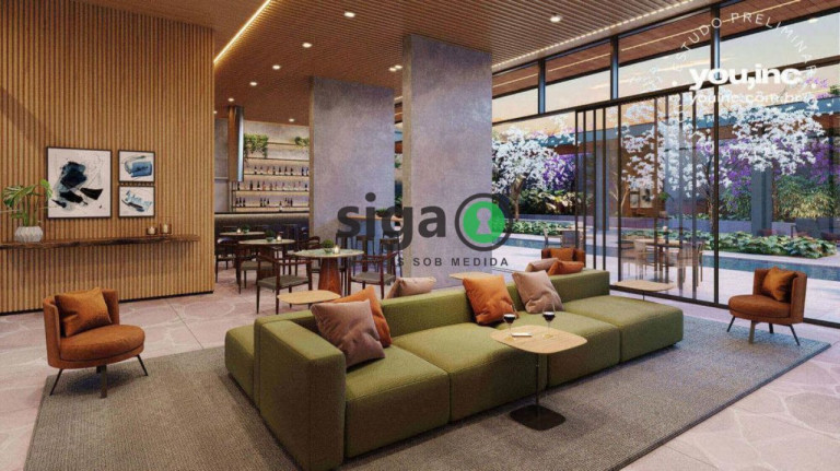 Imagem Apartamento com 1 Quarto à Venda, 20 m² em Brooklin - São Paulo Imagem Apartamento com 1 Quarto à Venda, 20 m² em Brooklin - São Paulo
