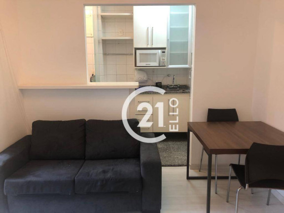 Imagem Apartamento com 1 Quarto para Alugar, 37 m² em Vila Nova Conceição - São Paulo
