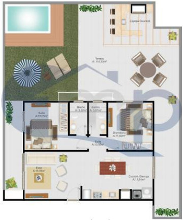 Imagem Apartamento com 2 Quartos à Venda, 201 m² em Centro - Torres Imagem Apartamento com 2 Quartos à Venda, 201 m² em Centro - Torres