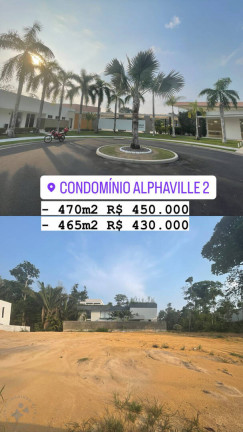Terreno à Venda, 474 m² em Ponta Negra - Manaus