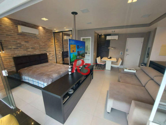 Imagem Apartamento com 1 Quarto à Venda, 57 m² em Gonzaga - Santos Imagem Apartamento com 1 Quarto à Venda, 57 m² em Gonzaga - Santos