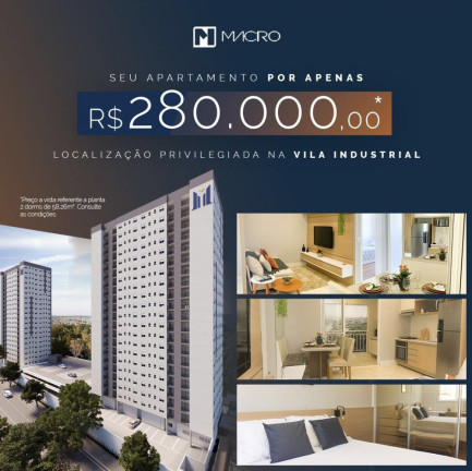 Imagem Apartamento com 2 Quartos à Venda, 45 m² em Vila Industrial - São José Dos Campos Imagem Apartamento com 2 Quartos à Venda, 45 m² em Vila Industrial - São José Dos Campos