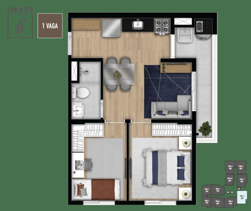 Imagem Apartamento com 1 Quarto à Venda, 29 m² em Praça Da árvore - São Paulo Imagem Apartamento com 1 Quarto à Venda, 29 m² em Praça Da árvore - São Paulo