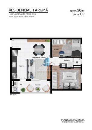 Imagem Apartamento com 2 Quartos à Venda, 48 m² em Vila Progresso (zona Leste) - São Paulo