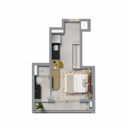 Imagem Imóvel com 1 Quarto à Venda, 21 m² em Vila Formosa - São Paulo Imagem Imóvel com 1 Quarto à Venda, 21 m² em Vila Formosa - São Paulo