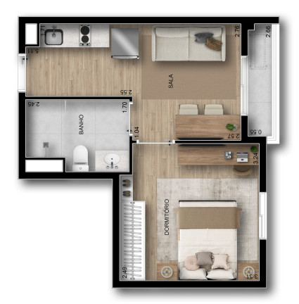 Imagem Imóvel com 1 Quarto à Venda, 89 m² em Vila Clementino - São Paulo Imagem Imóvel com 1 Quarto à Venda, 89 m² em Vila Clementino - São Paulo
