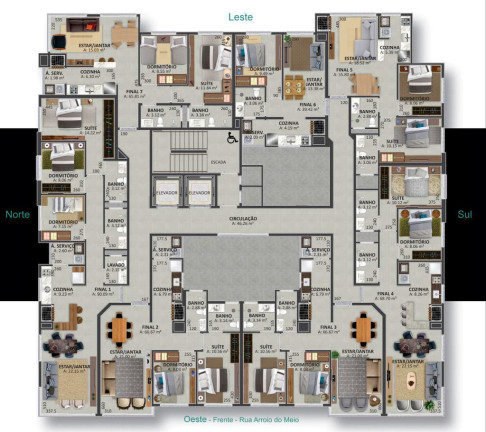 Imagem Apartamento com 1 Quarto à Venda, 39 m² em Zona Nova - Capão Da Canoa
