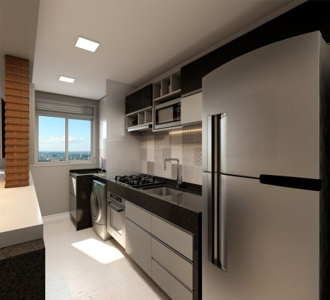 Imagem Apartamento com 2 Quartos à Venda, 49 m² em Jardim Sabará - Porto Alegre