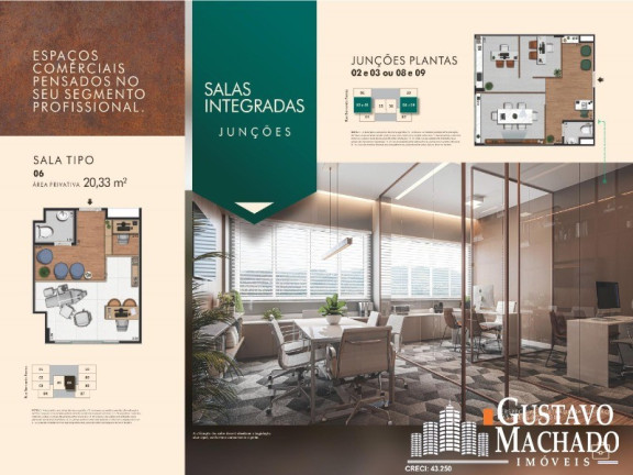 Imagem Sala Comercial à Venda, 20 m² em Aterrado - Volta Redonda