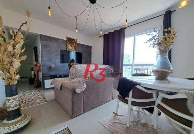 Imagem Apartamento com 1 Quarto à Venda, 60 m² em Vila Matias - Santos Imagem Apartamento com 1 Quarto à Venda, 60 m² em Vila Matias - Santos