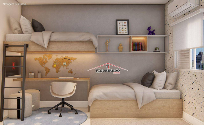 Imagem Apartamento com 2 Quartos à Venda, 63 m² em Guilhermina - Praia Grande