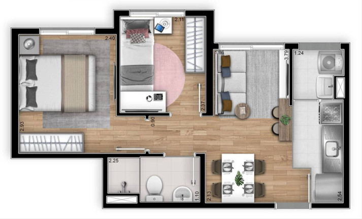 Imagem Apartamento com 2 Quartos à Venda, 34 m² em Vila Tolstoi - São Paulo Imagem Apartamento com 2 Quartos à Venda, 34 m² em Vila Tolstoi - São Paulo