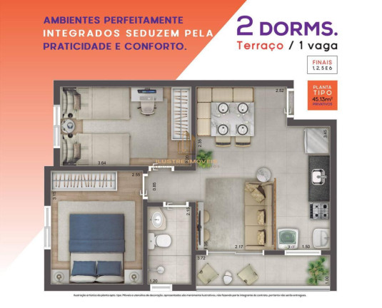 Imagem Apartamento com 2 Quartos à Venda, 42 m² em Jaguaribe - Osasco Imagem Apartamento com 2 Quartos à Venda, 42 m² em Jaguaribe - Osasco
