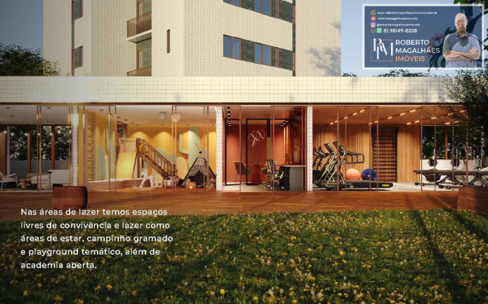 Imagem Apartamento com 4 Quartos à Venda, 124 m² em Casa Amarela - Recife