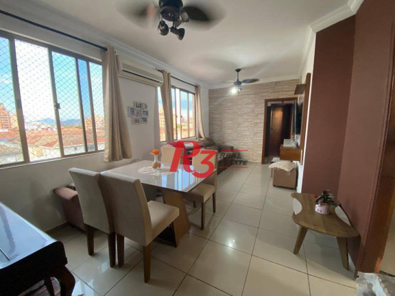 Imagem Apartamento com 3 Quartos à Venda, 80 m² em Aparecida - Santos Imagem Apartamento com 3 Quartos à Venda, 80 m² em Aparecida - Santos