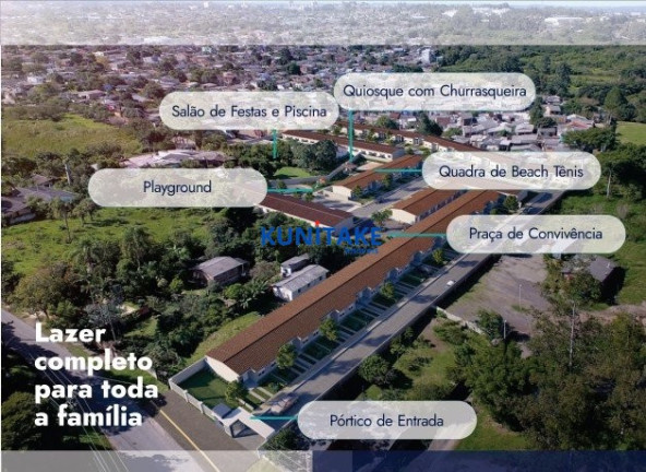 Imagem Casa de Condomínio com 2 Quartos à Venda, 44 m² em Monte Belo - Gravataí Imagem Casa de Condomínio com 2 Quartos à Venda, 44 m² em Monte Belo - Gravataí