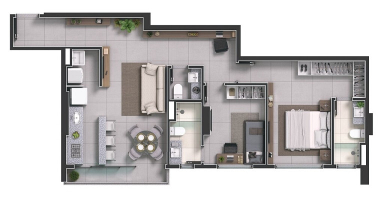 Imagem Apartamento com 3 Quartos à Venda, 118 m² em Setor Bueno - Goiânia Imagem Apartamento com 3 Quartos à Venda, 118 m² em Setor Bueno - Goiânia
