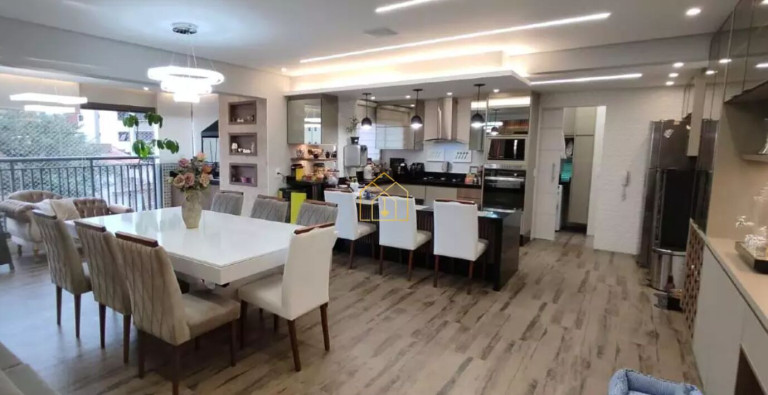 Imagem Apartamento com 3 Quartos à Venda, 128 m² em Vila Boa Vista - Santo André
