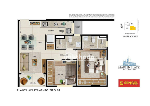 Imagem Apartamento com 2 Quartos à Venda, 47 m² em Cambuí - Campinas Imagem Apartamento com 2 Quartos à Venda, 47 m² em Cambuí - Campinas