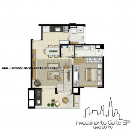 Imagem Apartamento com 2 Quartos à Venda, 64 m² em água Branca - São Paulo Imagem Apartamento com 2 Quartos à Venda, 64 m² em água Branca - São Paulo