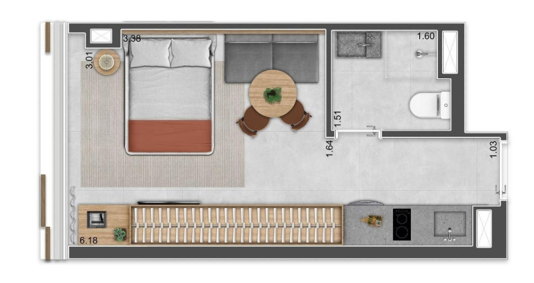 Imagem Imóvel com 1 Quarto à Venda, 22 m² em Pinheiros - São Paulo Imagem Imóvel com 1 Quarto à Venda, 22 m² em Pinheiros - São Paulo