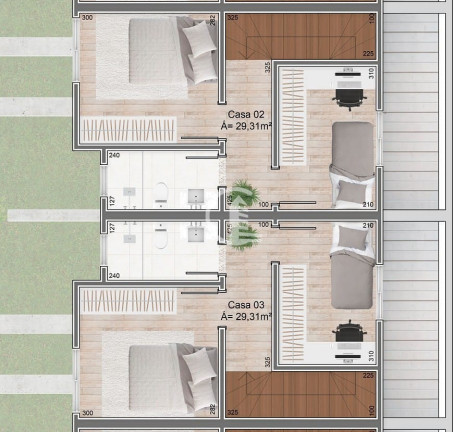 Imagem Sobrado com 2 Quartos à Venda, 61 m² em Santa Fé - Caxias Do Sul Imagem Sobrado com 2 Quartos à Venda, 61 m² em Santa Fé - Caxias Do Sul