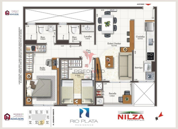 Imagem Apartamento com 3 Quartos à Venda, 8.466 m² em Capoeiras - Florianópolis