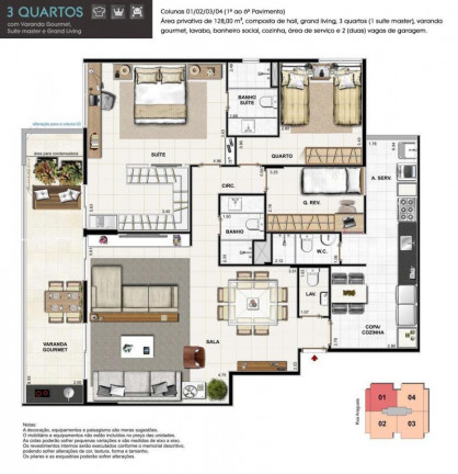 Imagem Apartamento com 4 Quartos à Venda, 128 m² em Freguesia - Rio De Janeiro