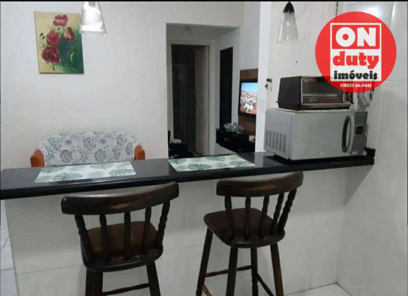 Imagem Apartamento com 1 Quarto à Venda, 62 m² em Itararé - São Vicente