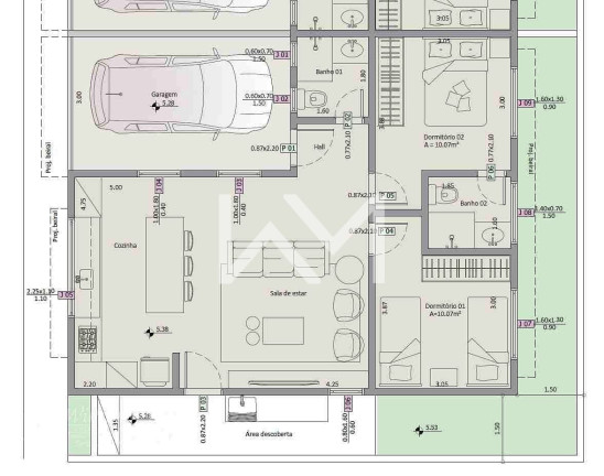 Imagem Casa com 2 Quartos à Venda, 82 m² em Jardim Paraíso Da Usina - Atibaia Imagem Casa com 2 Quartos à Venda, 82 m² em Jardim Paraíso Da Usina - Atibaia