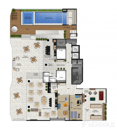 Imagem Apartamento com 4 Quartos à Venda, 327 m² em Enseada Azul - Guarapari
