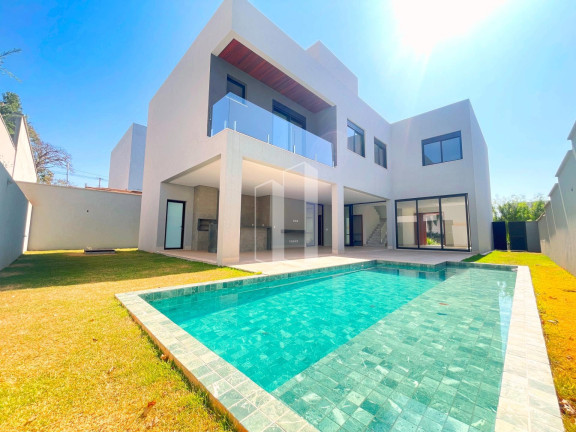 Imagem Casa de Condomínio com 5 Quartos à Venda, 380 m² em Alphaville Flamboyant Residencial Araguaia - Goiânia Imagem Casa de Condomínio com 5 Quartos à Venda, 380 m² em Alphaville Flamboyant Residencial Araguaia - Goiânia
