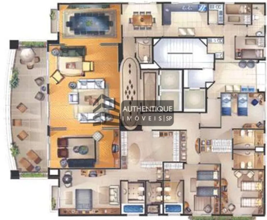 Imagem Apartamento com 4 Quartos à Venda, 360 m² em Vila Nova Conceição - São Paulo Imagem Apartamento com 4 Quartos à Venda, 360 m² em Vila Nova Conceição - São Paulo