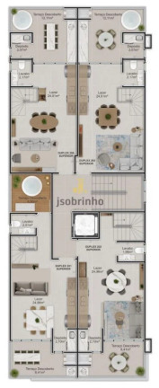 Imagem Cobertura com 3 Quartos à Venda, 71 m² em Bombinhas Imagem Cobertura com 3 Quartos à Venda, 71 m² em Bombinhas