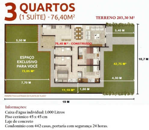 Imagem Casa com 2 Quartos à Venda, 76 m² em Chapéu Do Sol - Várzea Grande Imagem Casa com 2 Quartos à Venda, 76 m² em Chapéu Do Sol - Várzea Grande