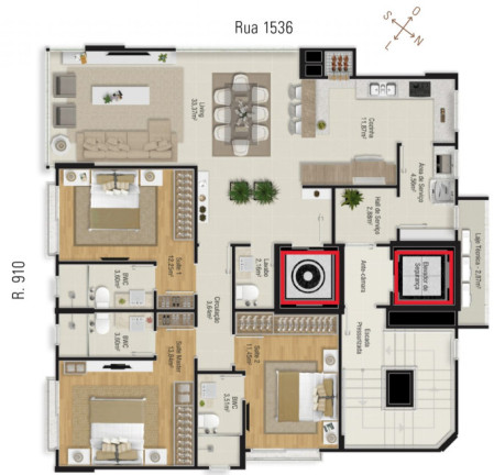 Imagem Apartamento com 3 Quartos à Venda, 172 m² em Centro - Balneário Camboriú