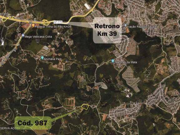 Imagem Terreno à Venda, em Taboleiro Verde - Cotia Imagem Terreno à Venda, em Taboleiro Verde - Cotia